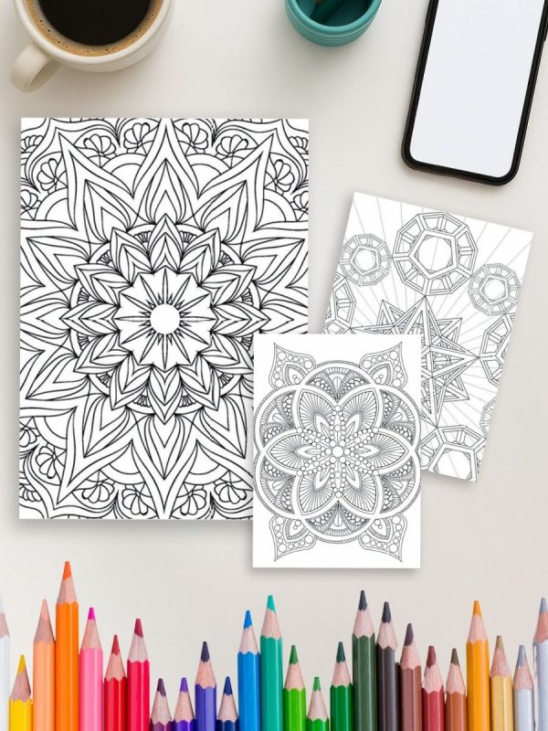 Mandala Matrix – 105 Geometric Paths to Stillness. - Image 4