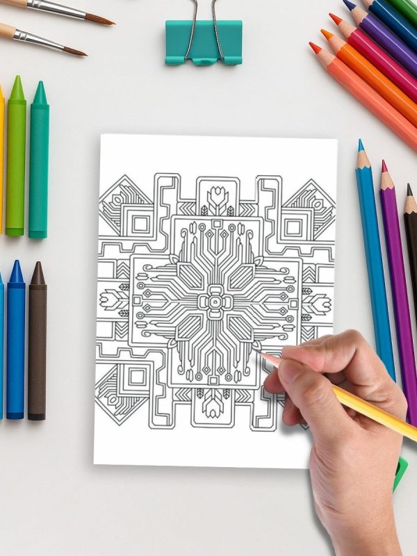 Mandala Matrix – 105 Geometric Paths to Stillness. - Image 5